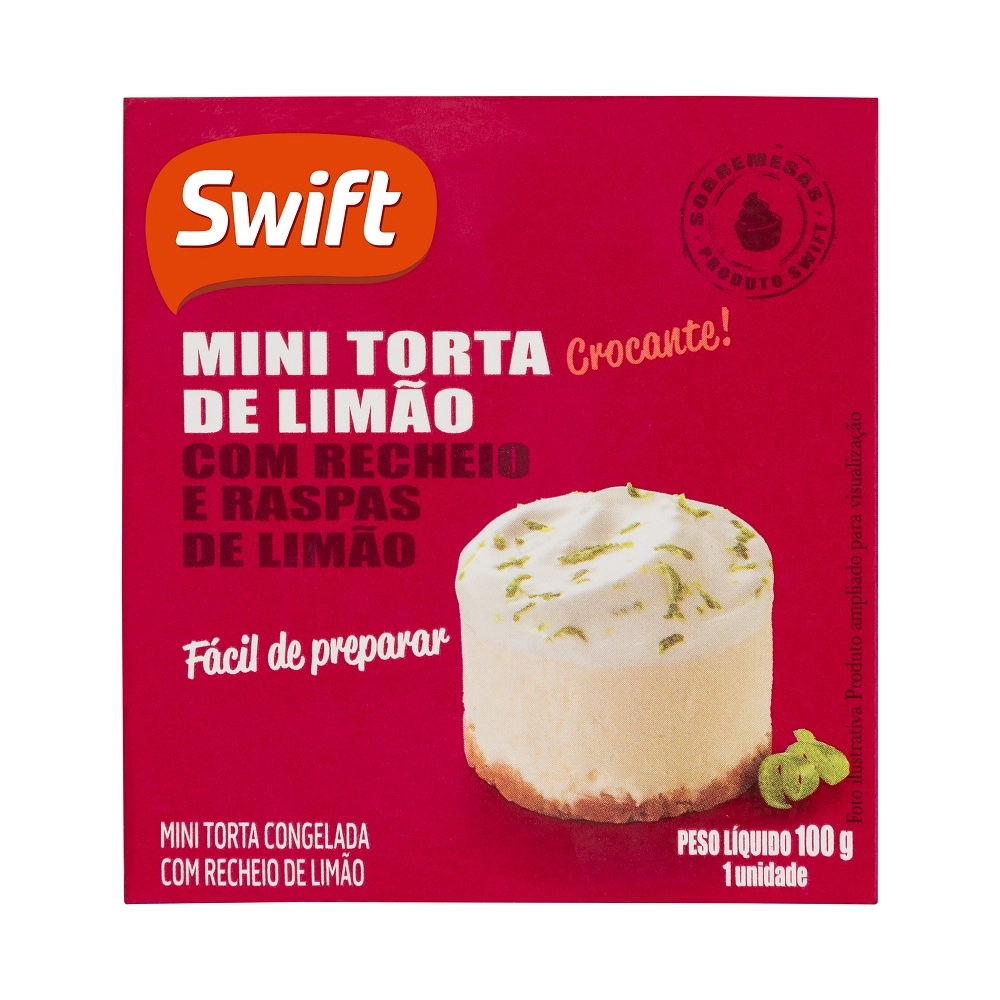 Mini Torta Swift De Limao 100g