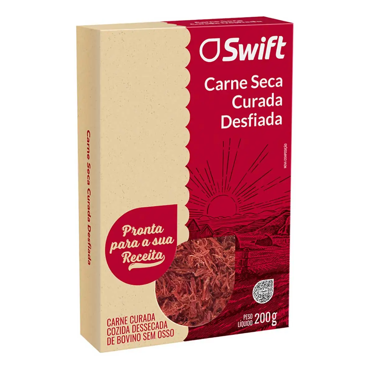 Carne Seca Desfiada Swift 200g
