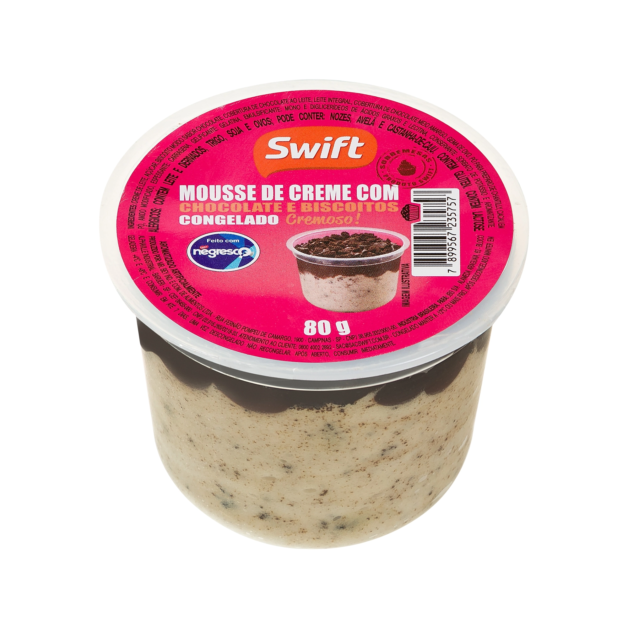 Mousse Swift Negresco 80g