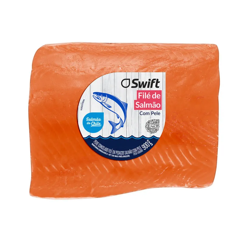 Lombo de Salmão Premium Swift 650 g
