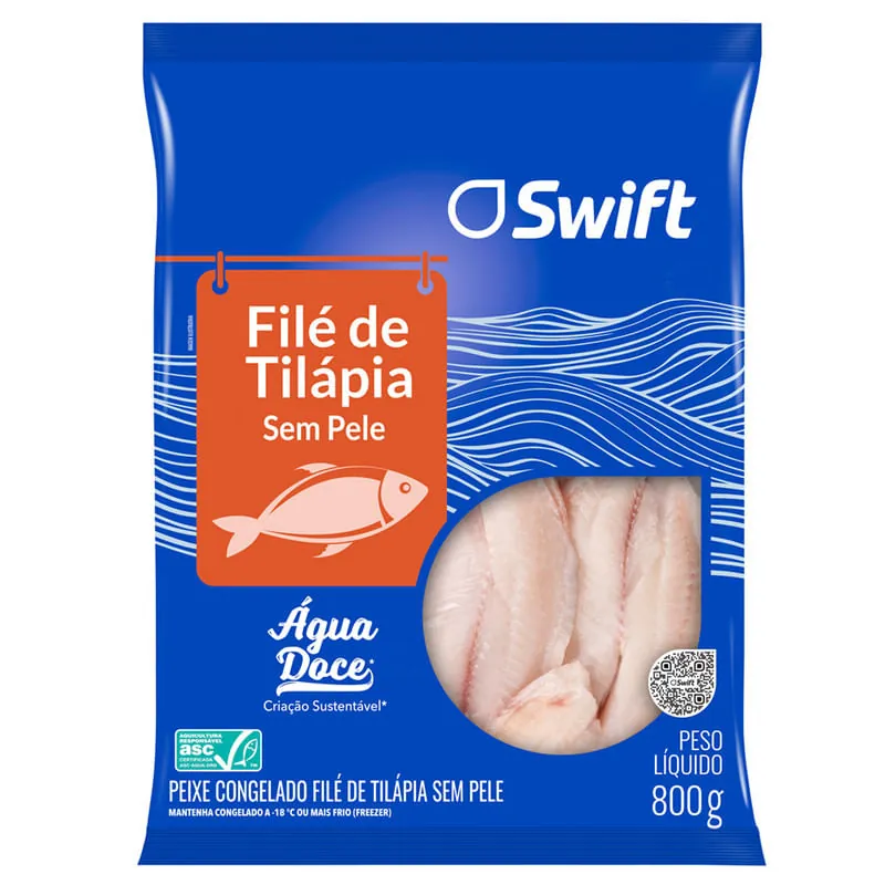 Filé de Tilápia Congelado Swift 800 g