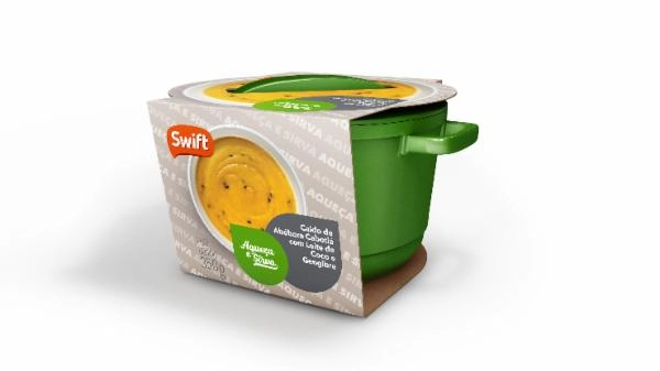 Caldo De Abobora Swift 350g Lt Coco E Gengibre