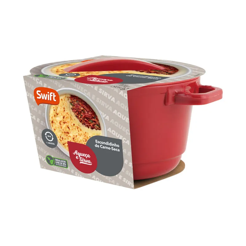 Escondidinho de Mandioca e Carne Seca Swift 350g