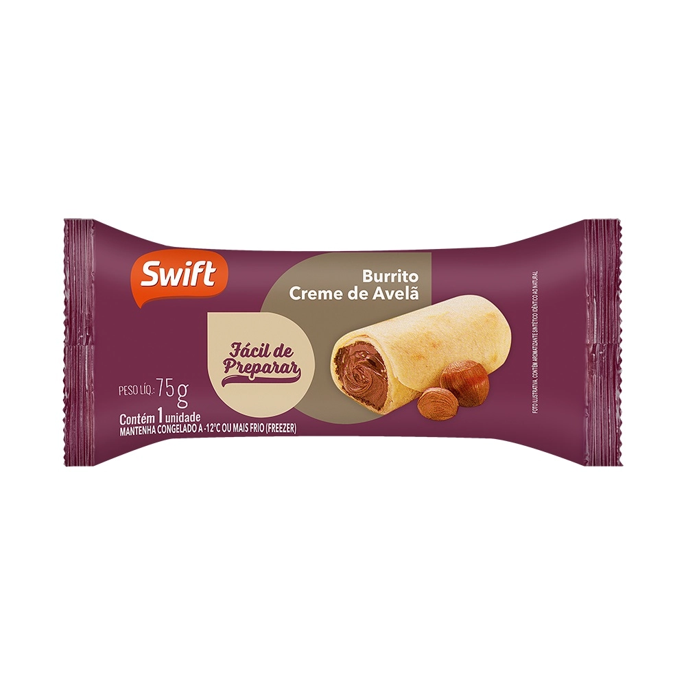 Burrito Swift C/creme De Avela 75g