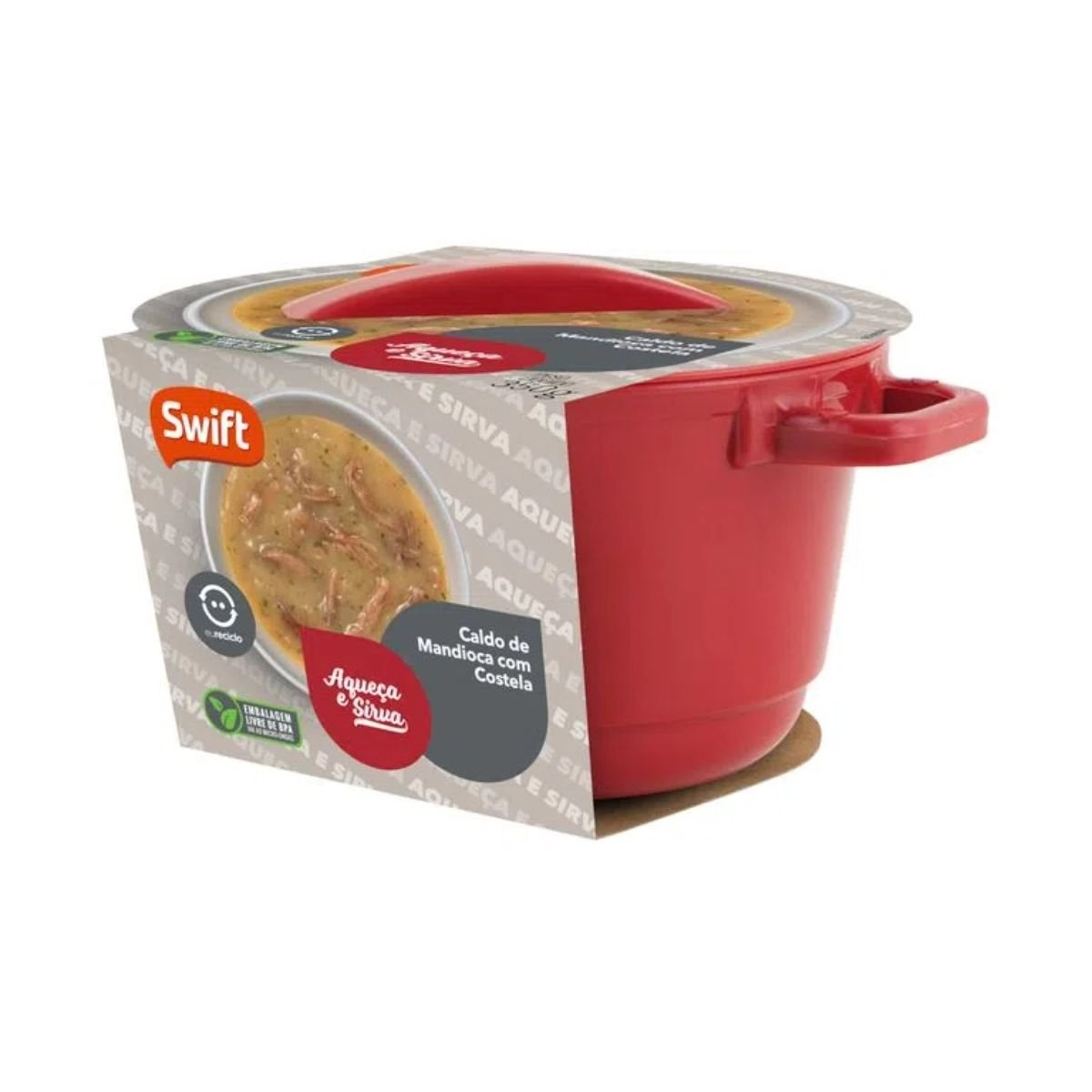Caldo Mandioca Swift C/costela 350g