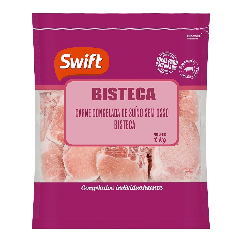 Bisteca Suína Congelado SWIFT 1KG