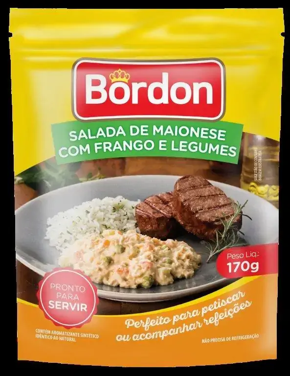 Salada Maionese Bordon Frango C/legumes 170g