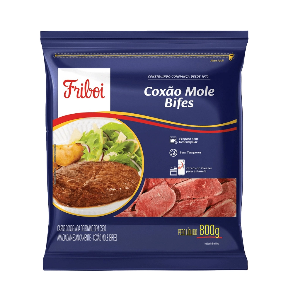 Coxao Mole Bifes Friboi Cong 800g