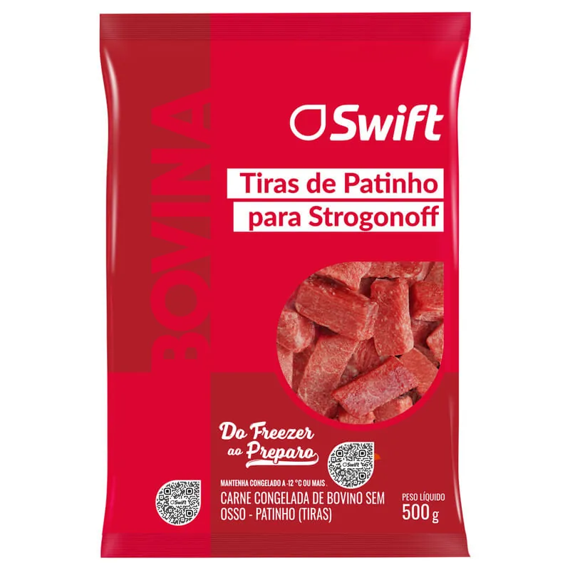 Tiras De Patinho Swift 500 g