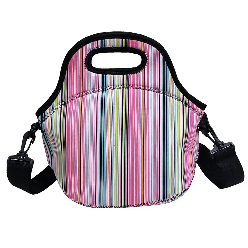 Lancheira Bolsa Térmica Marmita Fitness Neoprene - Diversos Modelos - Listrada