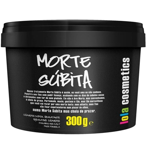 Shampoo Super Hidratante Morte Súbita Lola