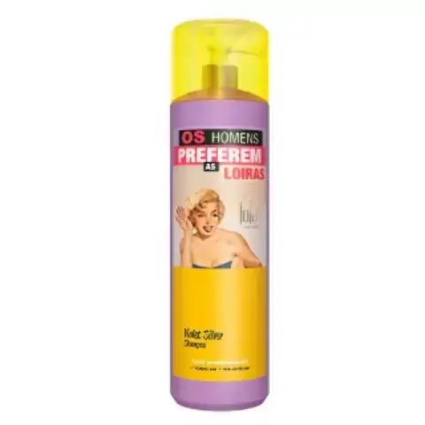 Os Homens Preferem As Loiras Violet Silver Lola Cosmetics Shampoo 1l