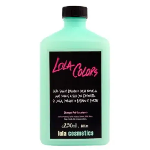 Lola Colors Shampoo Pré Tratamento Lola Cosmetics Shampoo