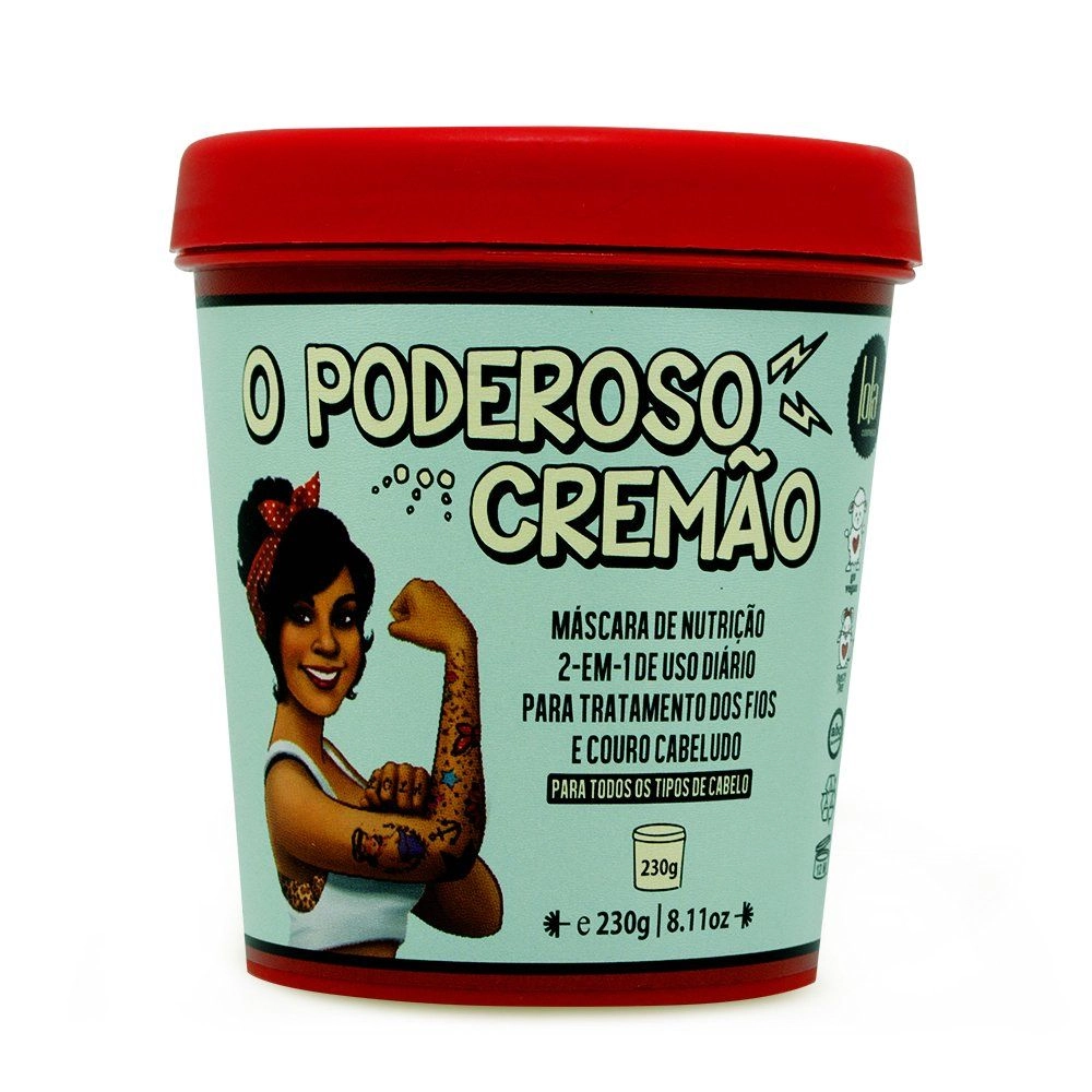Máscara De Nutrição O Poderoso Chefão 230ml Lola Cosmetics