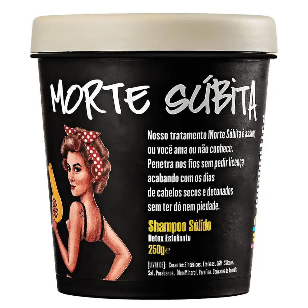 Morte Súbita Shampoo Sólido Lola Cosmetics Shampoo Reconstrutor
