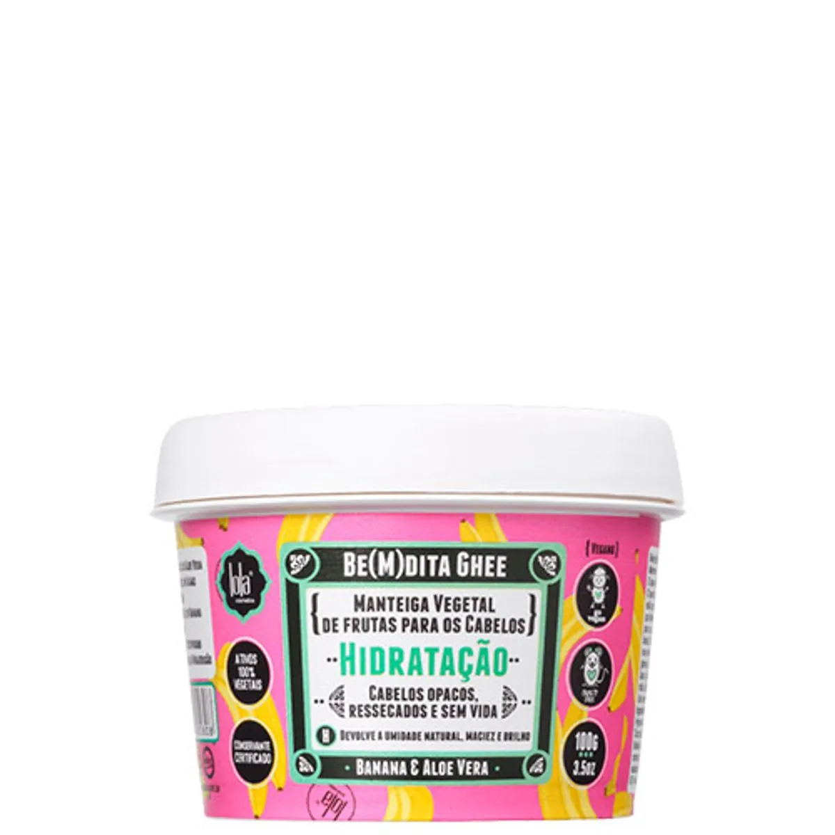 Manteiga Hidratação Banana Aloe Vera Lola Cosmetics Be M Dita Ghee Pote 100g