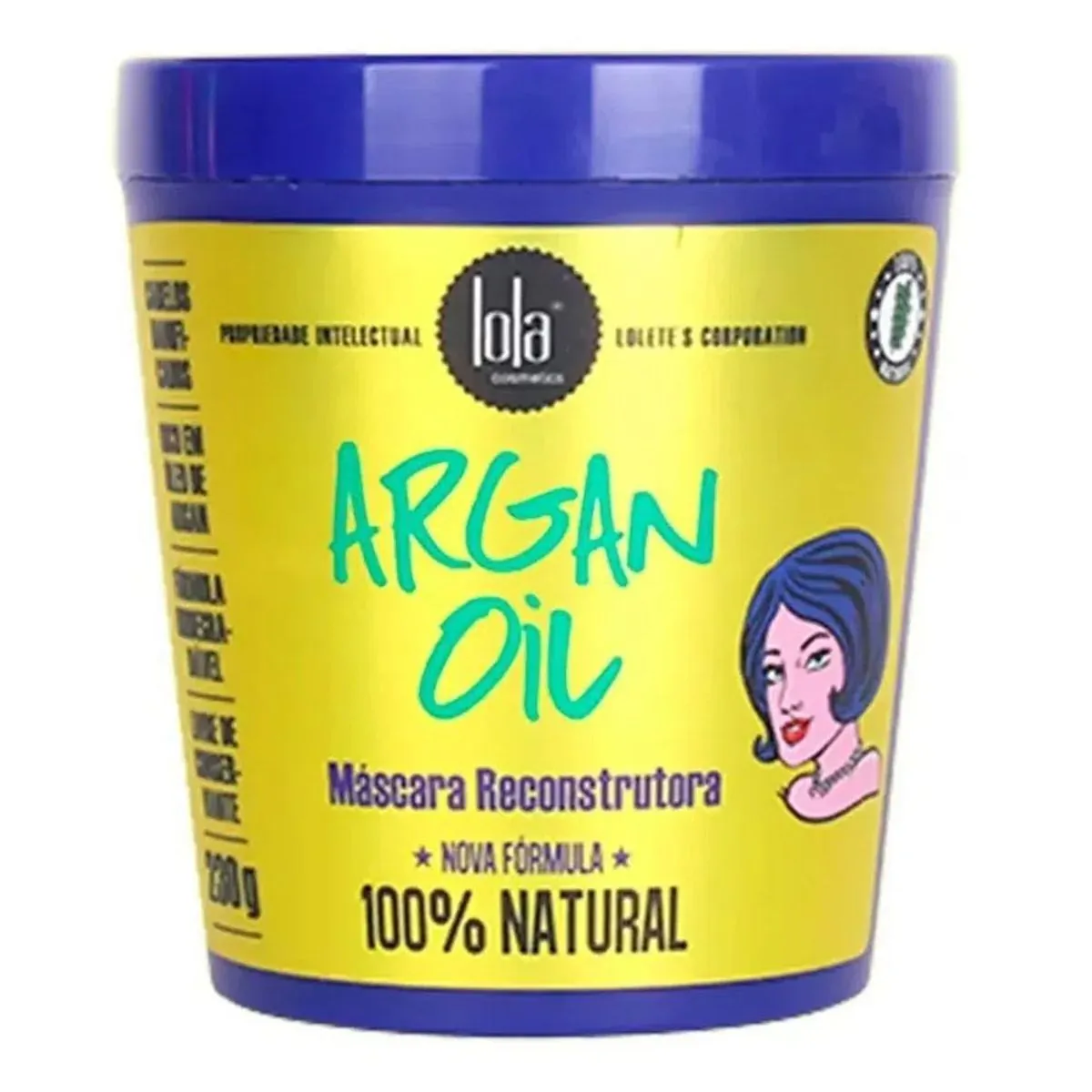 Máscara Reconstrutora Lola Argan Oil 230g