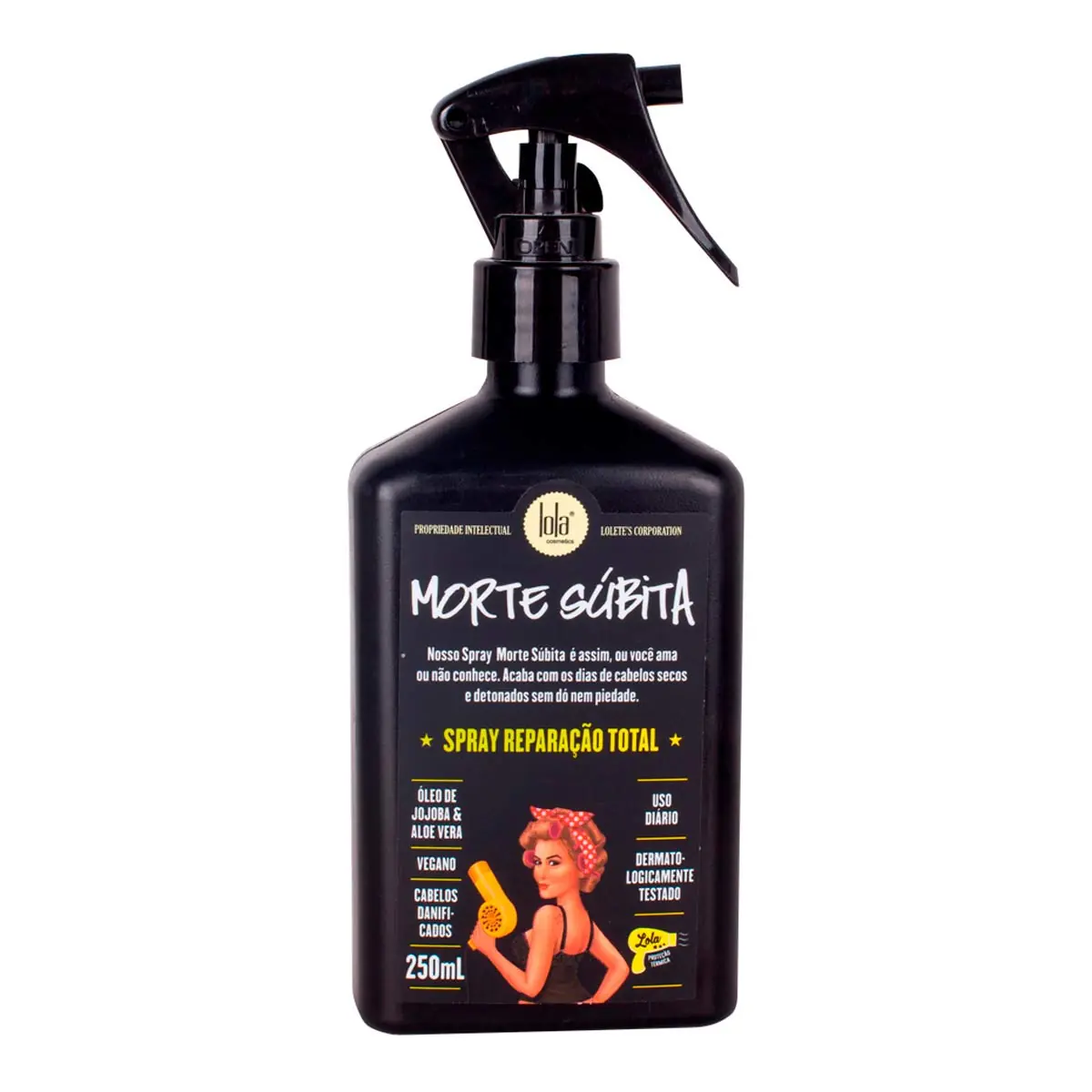 Spray De Tratamento Lola Cosmetics Morte Súbita Reparação Total Frasco 250ml