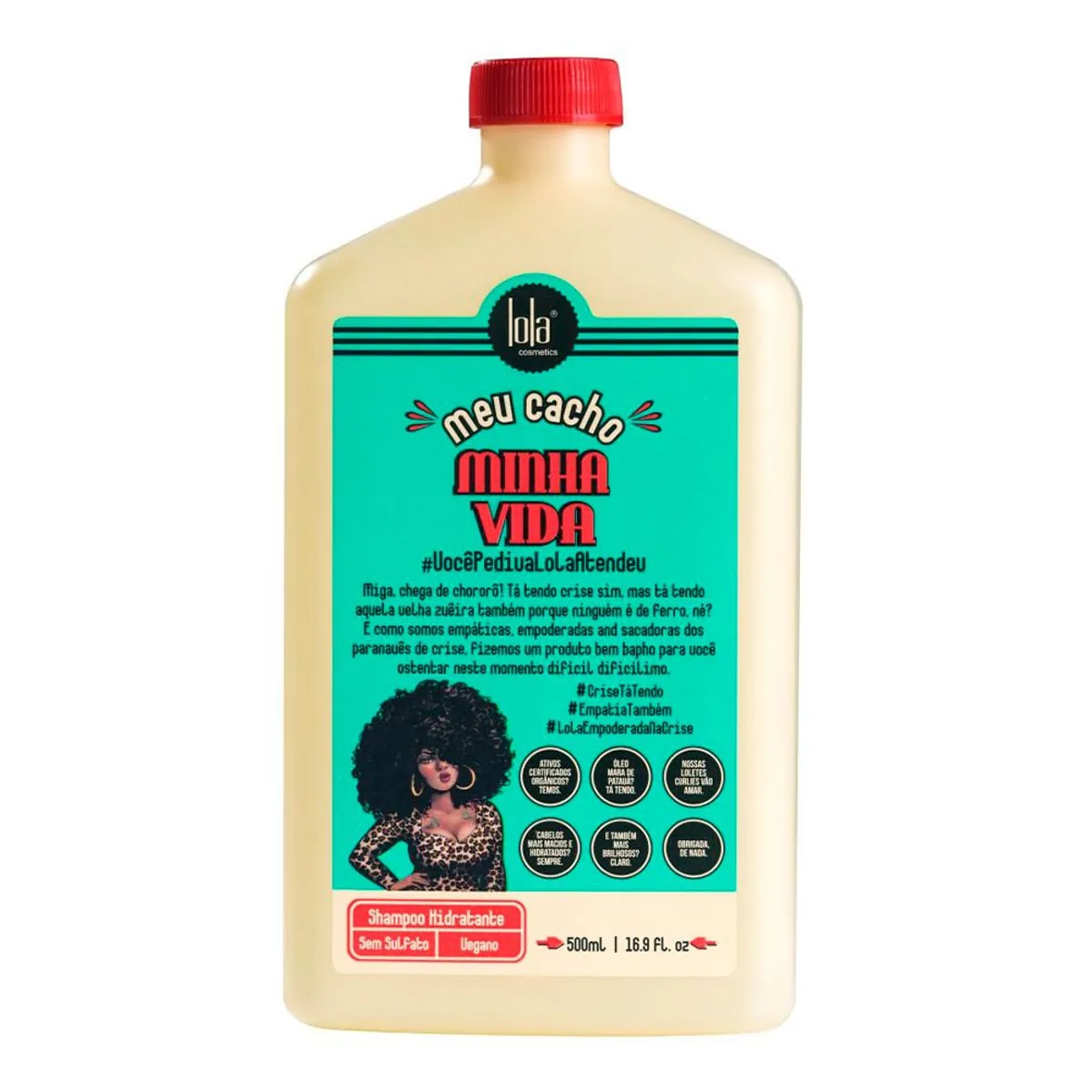 Shampoo Hidratante Lola from Rio Meu Cacho Minha Vida 500ml