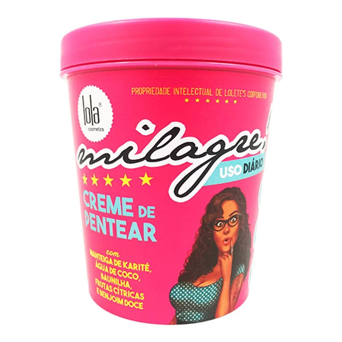 Creme De Pentear Lola Milagre 450g