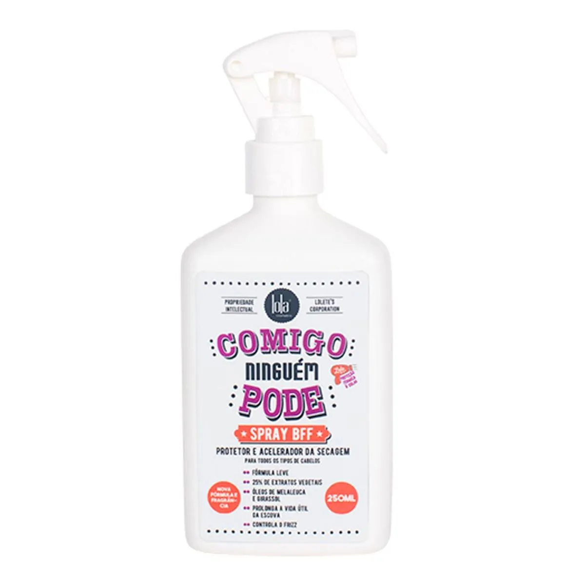 Spray Lola BFF Mechas Comigo Ninguém Pode 250ml