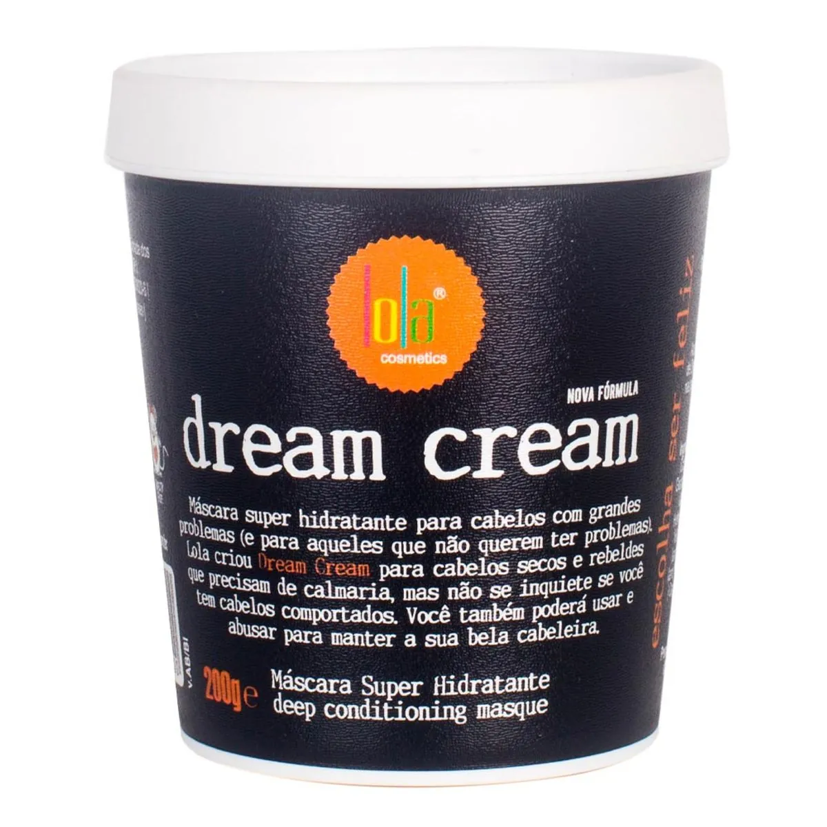 Máscara Super Hidratante Lola Cosmetics Dream Cream Pote 200g