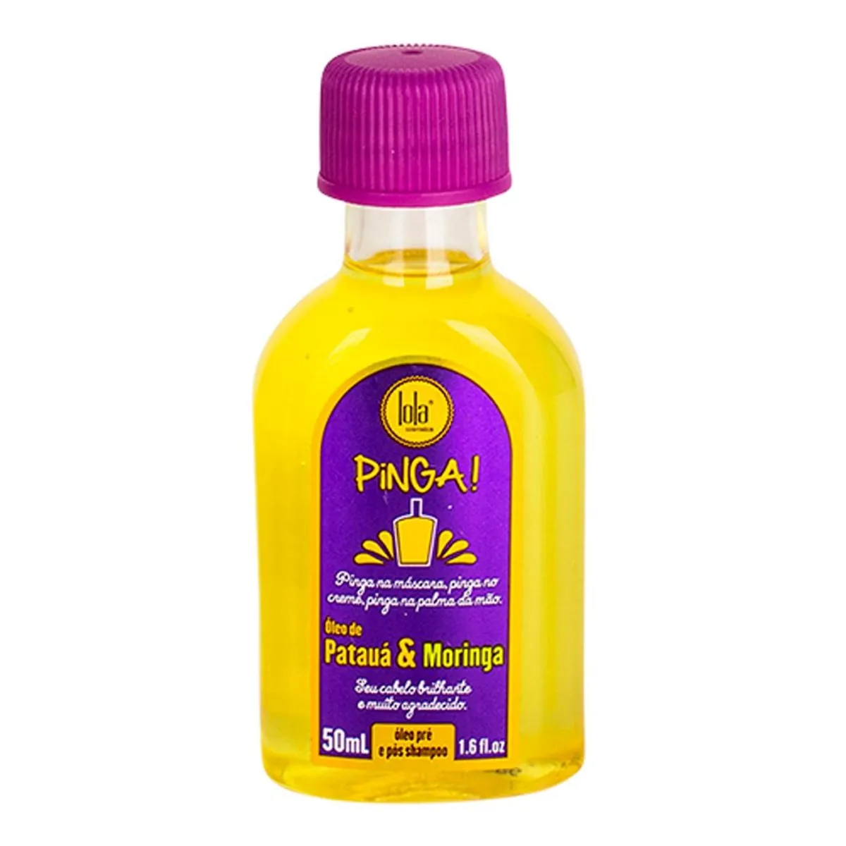 Óleo Pinga Lola Cosmetics - Patuá e Moringa 50ml