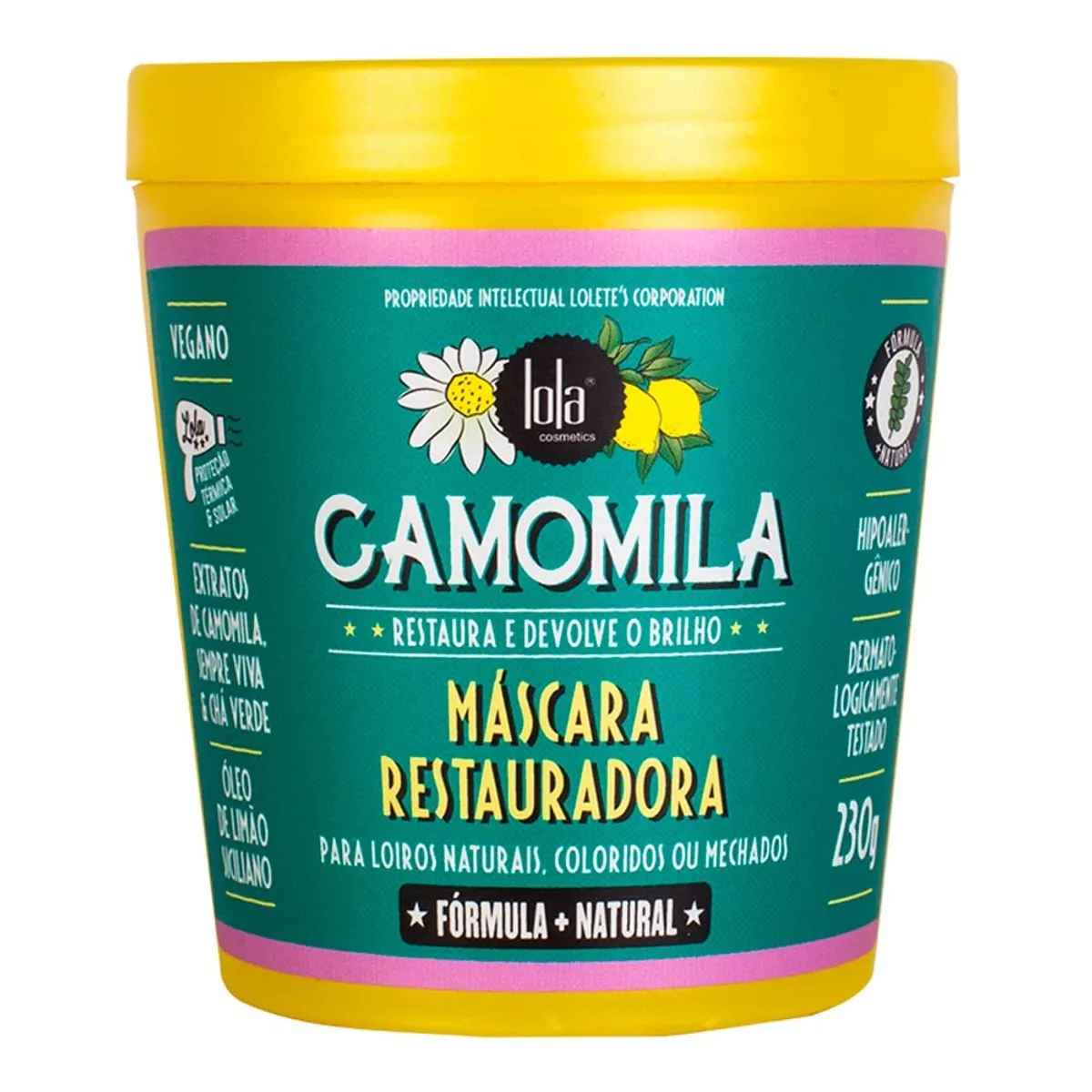 Máscara Hidratação Lola Camomila 230g