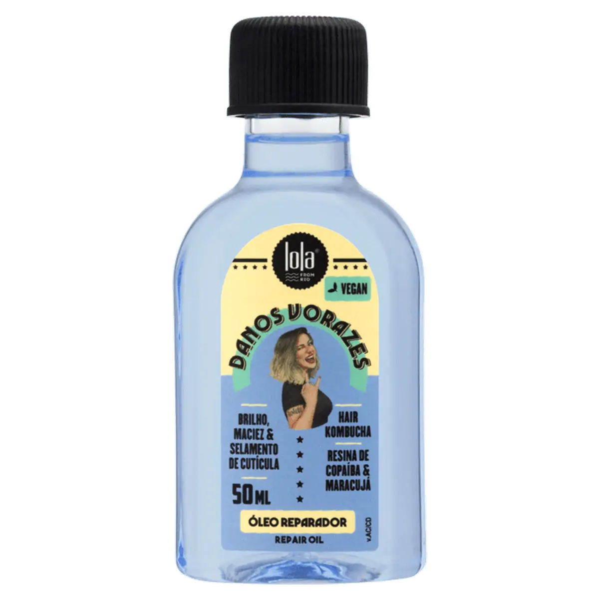 óleo Reparador Lola Cosmetics Danos Vorazes Frasco 50ml