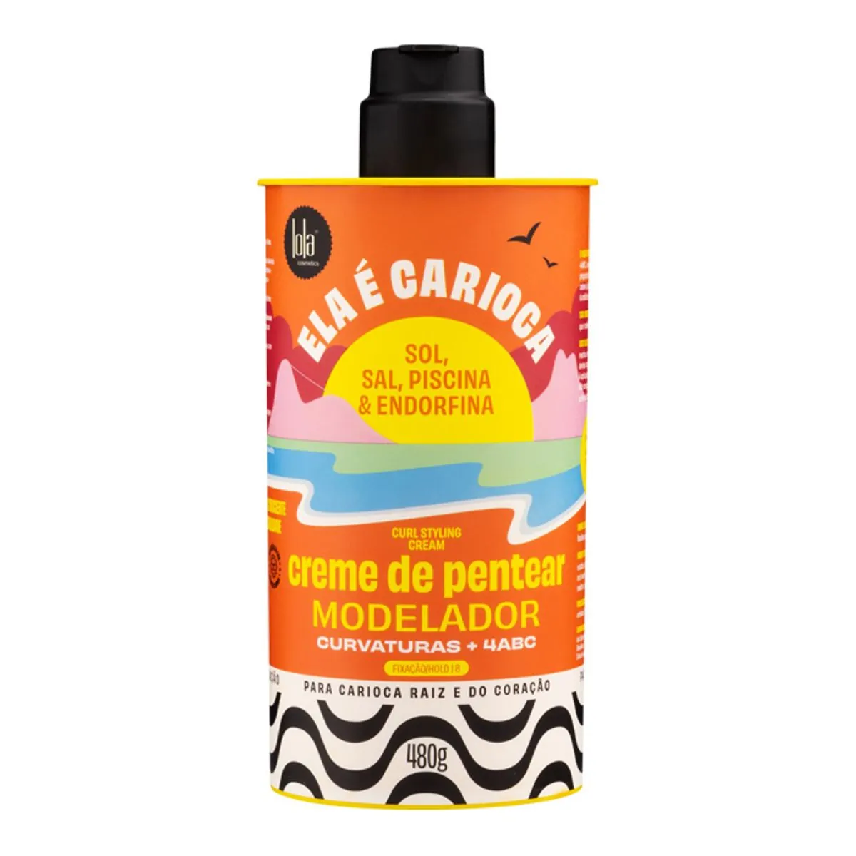 Creme Para Pentear Lola Cosmetics Ela é Carioca Curvaturas 4abc Frasco 480g