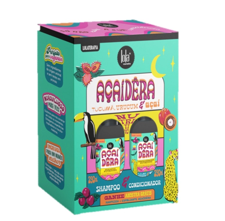 Kit Capilar Acaidera Shampoo E Condicion