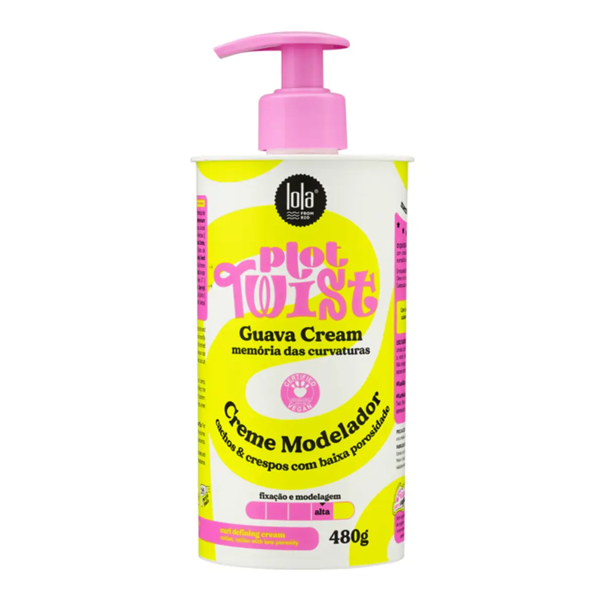 Creme Modelador Lola Plot Twist Guava Butter 480g