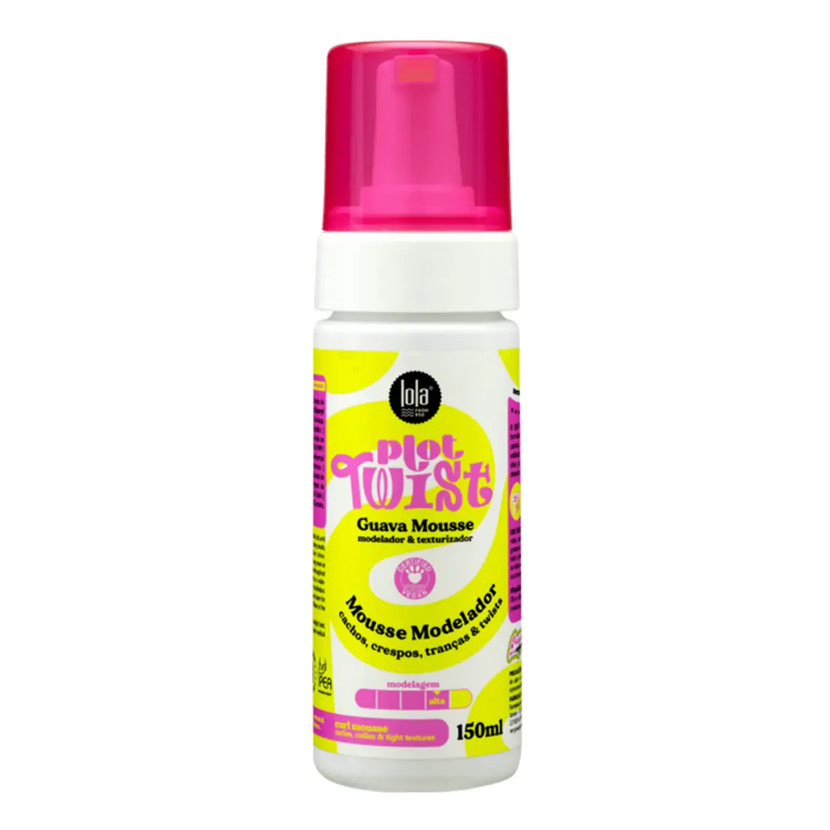 Mousse Modelador Lola Plot Twist Guava Butter 150ml
