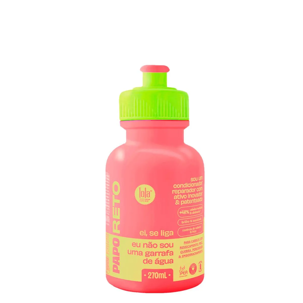 Condicionador Reparador Lola From Rio Papo Reto Frasco 270ml