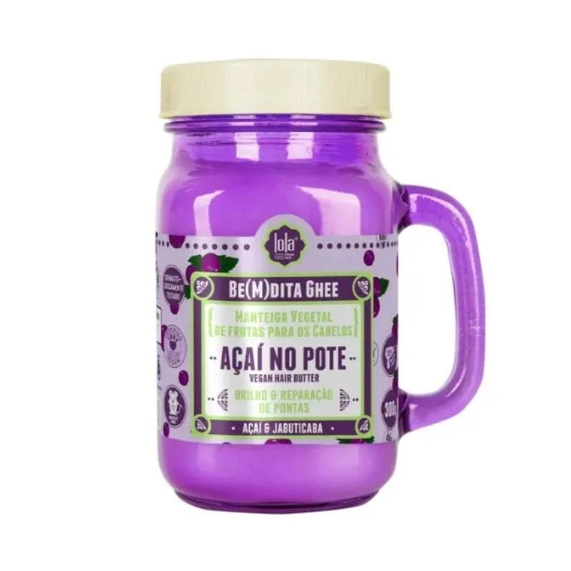 Manteiga Vegetal Lola From Rio Be M Dita Ghee Açaí No Pote 300g