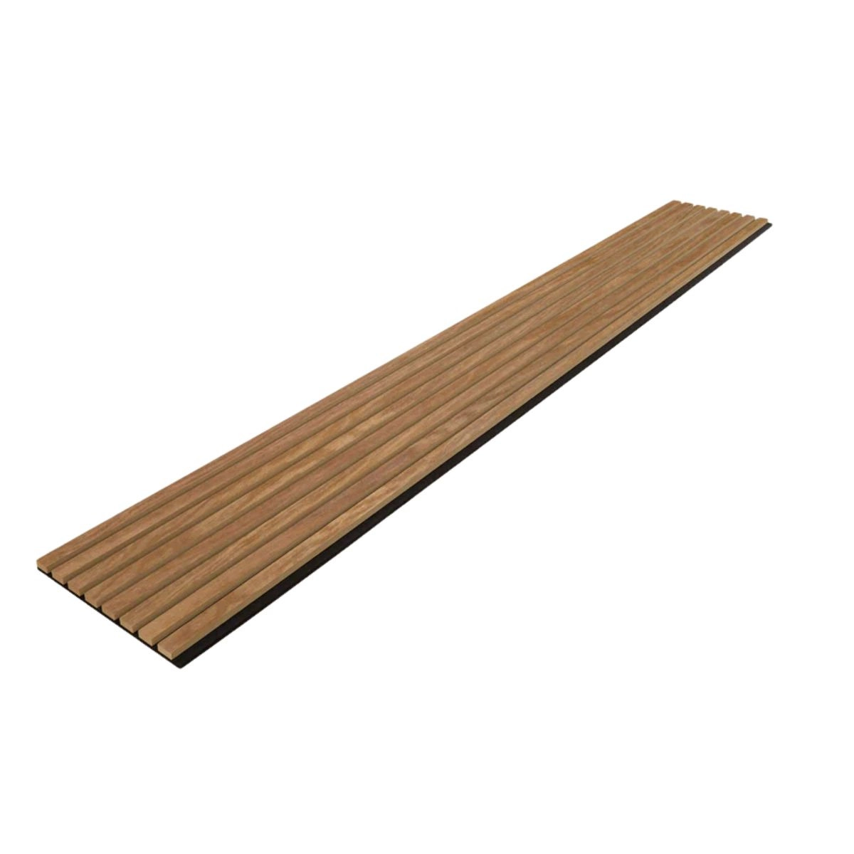 Painel Ripado Acústico Madeira Natural - Blanchonella 270x32 - 270x32cm