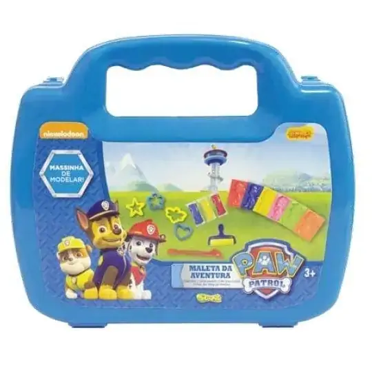 Massinha Patrulha Canina - Mini Maleta da Aventura