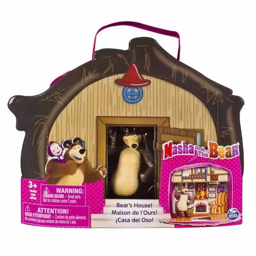 Personagem com Bolsa - Masha e o Urso - Casa do Urso - Sunny