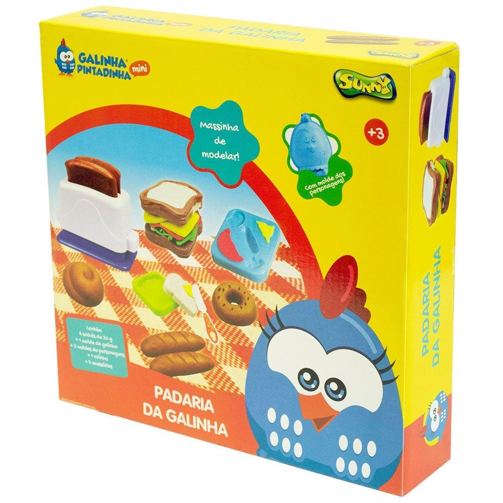 Massinha Galinha Pintadinha - Padaria da Galinha