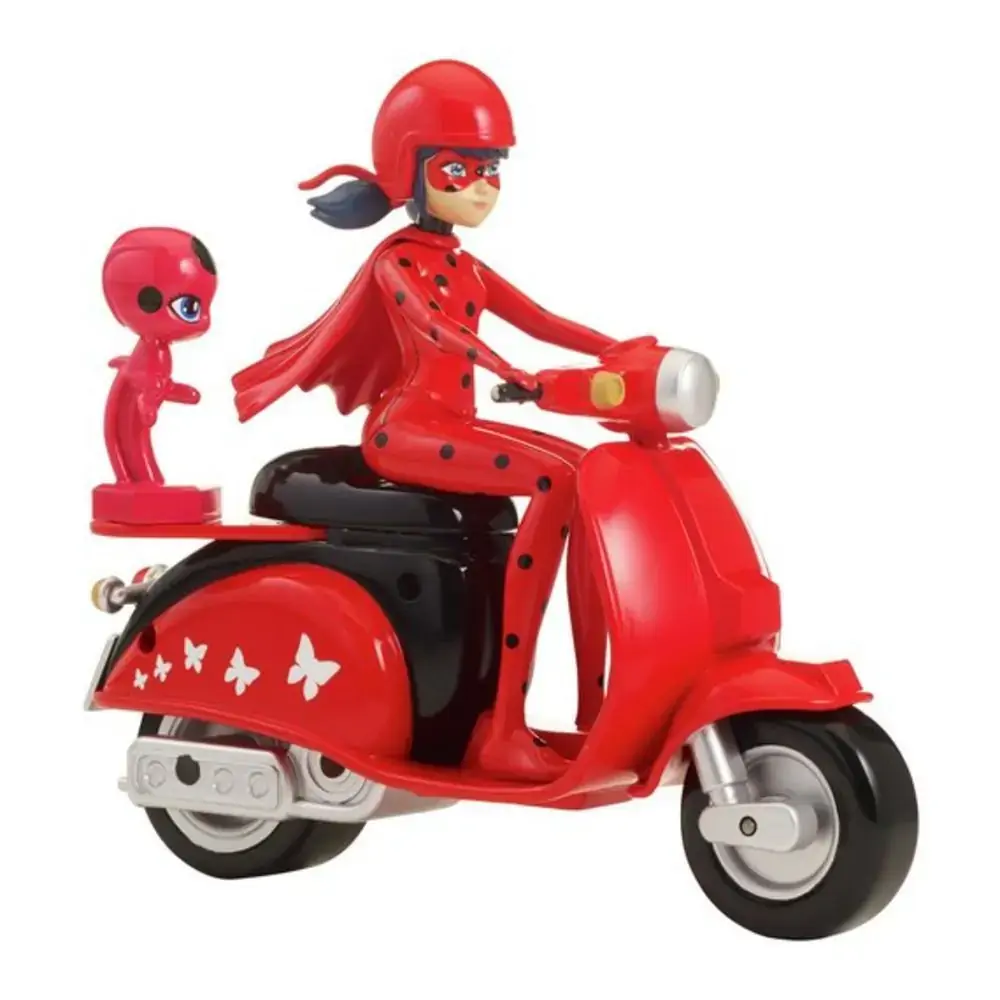 Boneca Ladybug Miraculous Scooter
