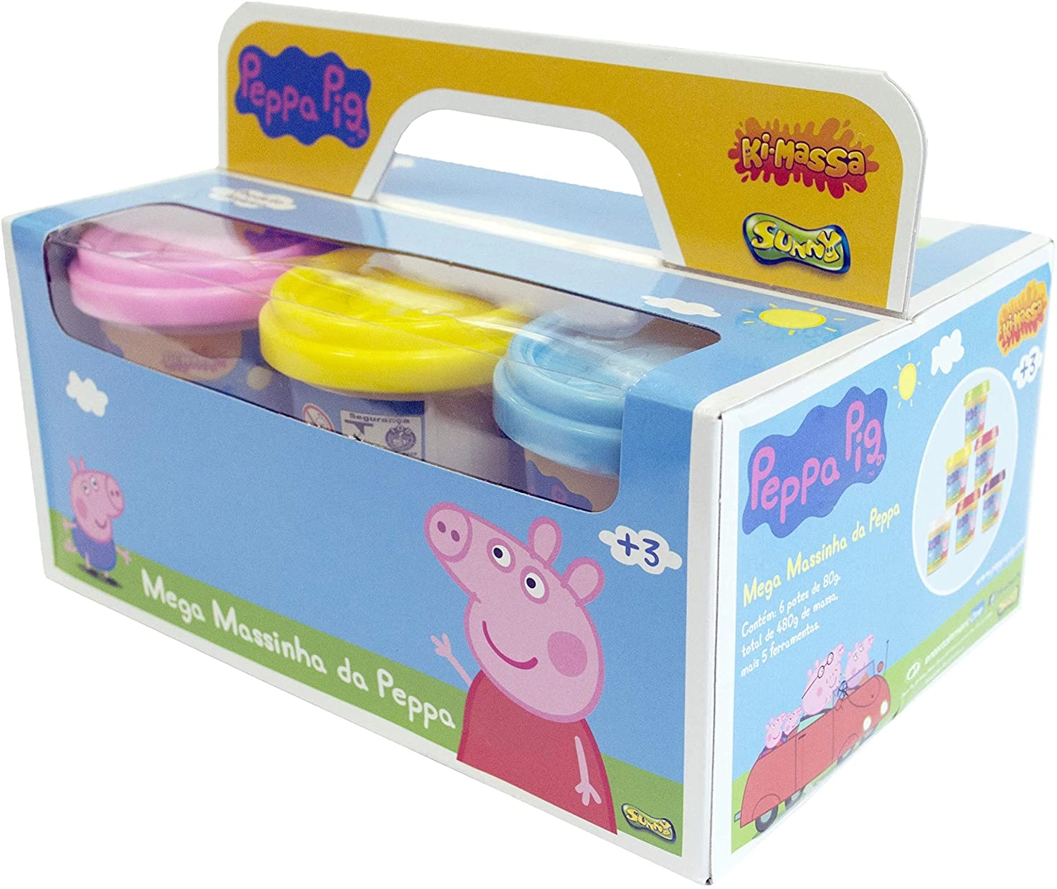 Mega Massinha de Modelar da Peppa Pig - Sunny