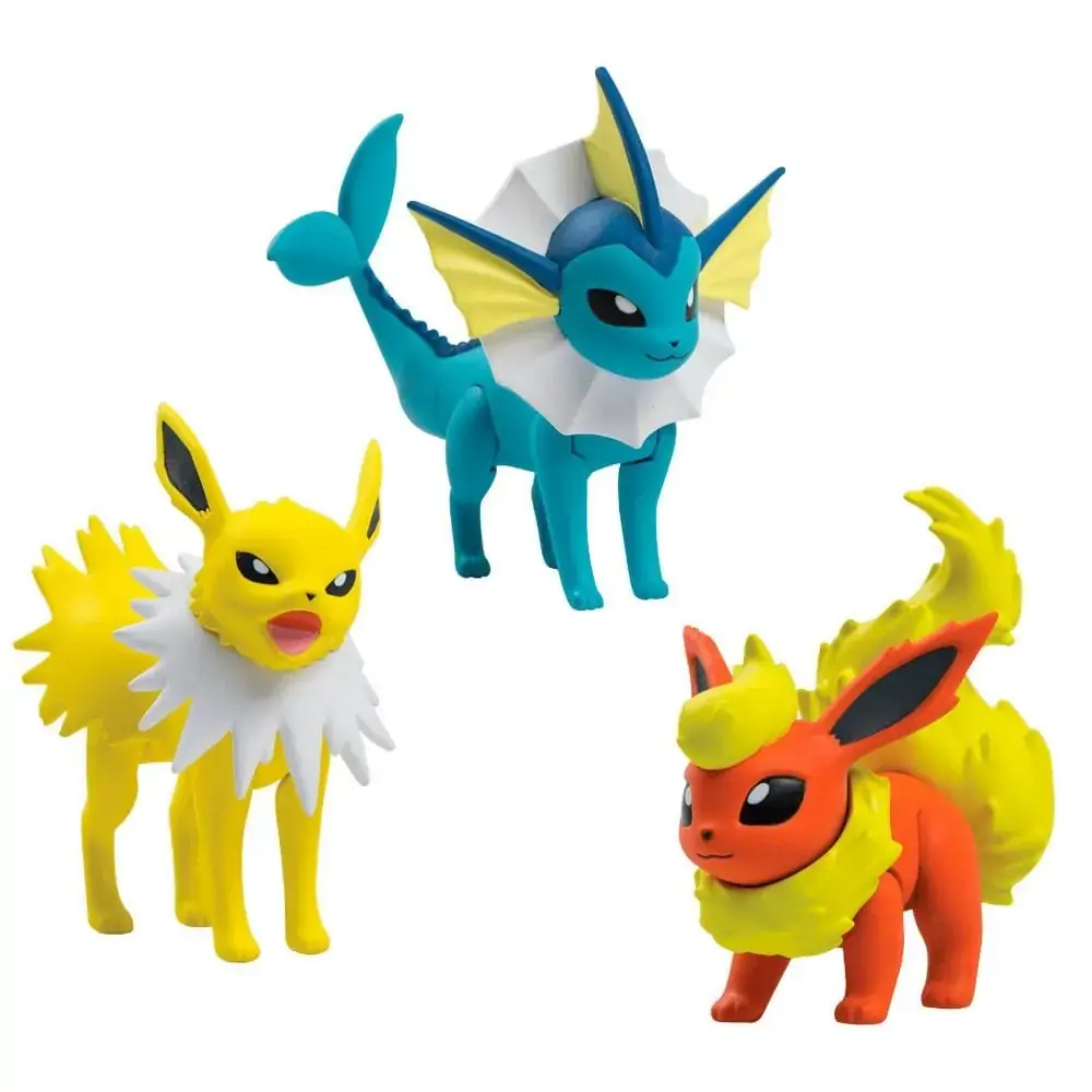 Pokemon Figuras De Acao Pack C/3