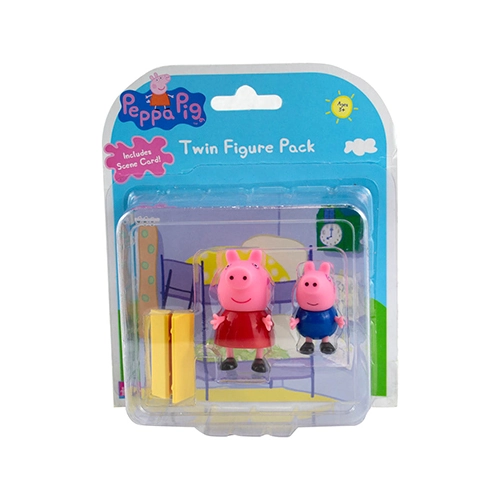 Mini Figuras - Peppa Pig - Mamãe Pig e Peppa - Sunny