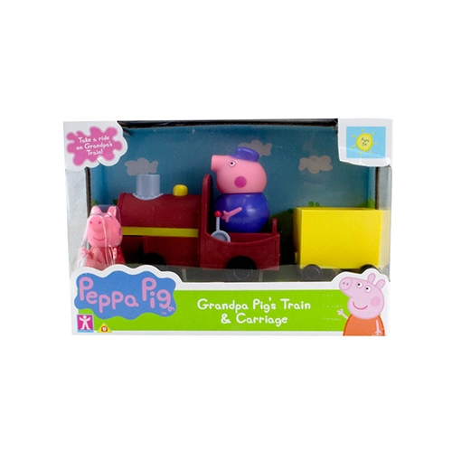 Mini Veículo - Vovô Maquinista - Trenzinho - Peppa Pig - Sunny