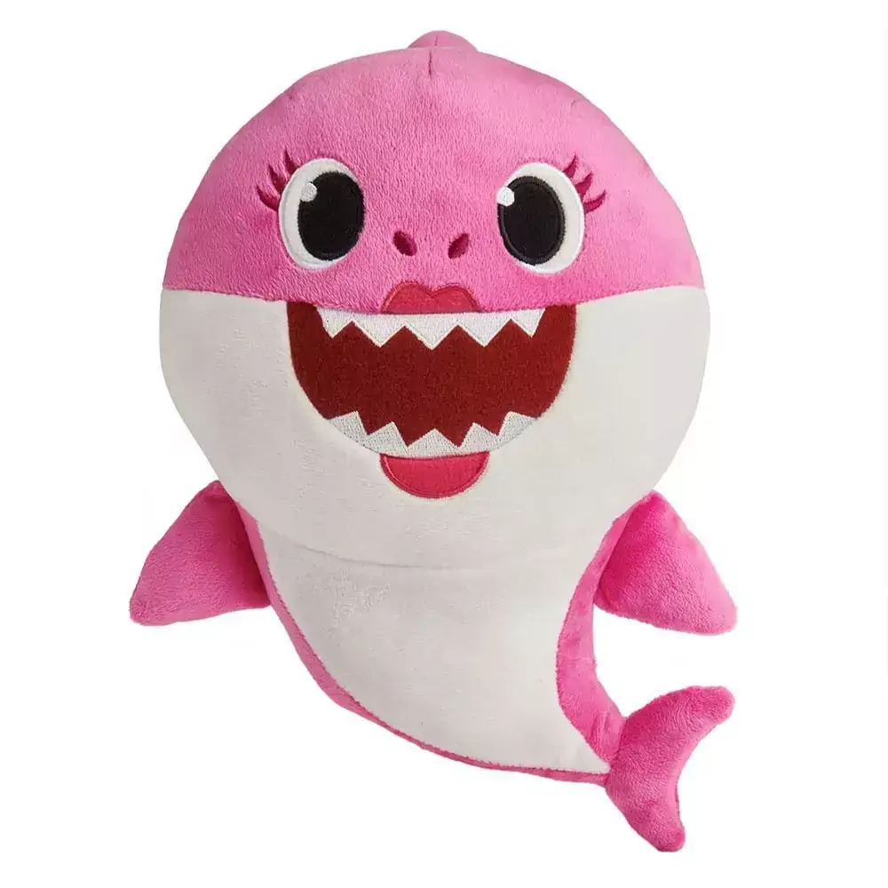 Pelúcia Básica - Baby Shark - Mommy Shark - Sunny