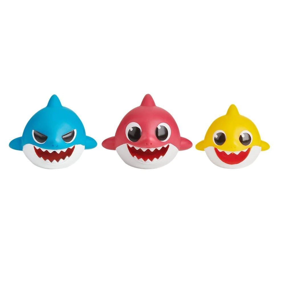Baby Shark Pack C/3 Figuras De Banho Ref 2360 Sunny