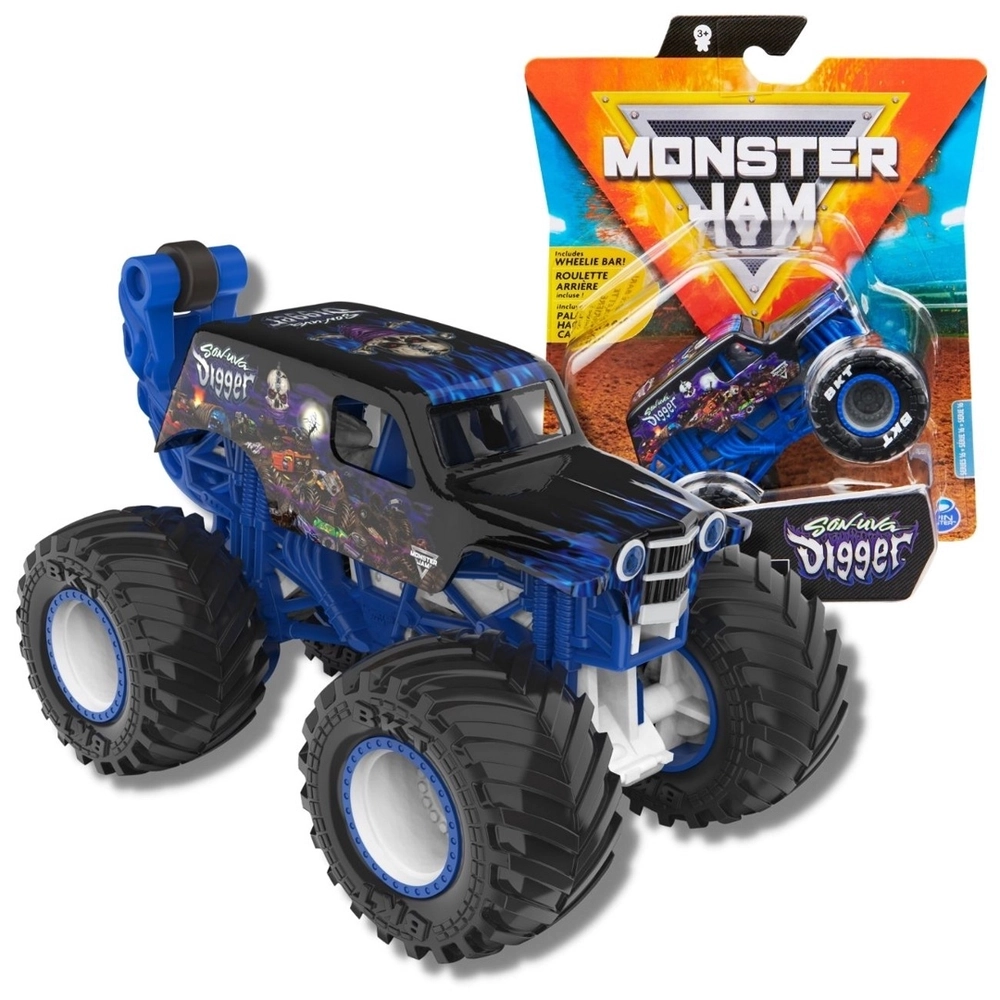 Monster Jam 1:64 Die Cast Truck Uva Digger Ref2740 Sunny