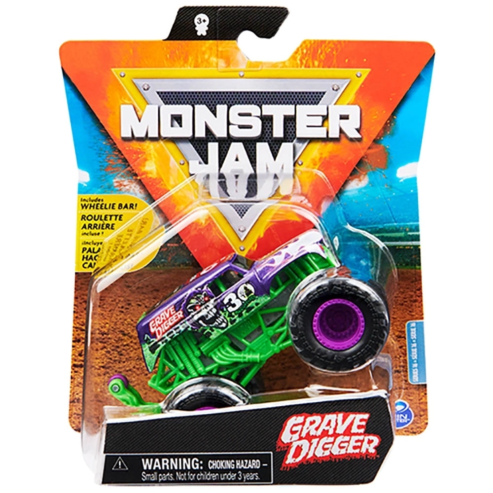 Monster Jam 1:64 Die Cast Truck Grave Digger Ref2742 Sunny