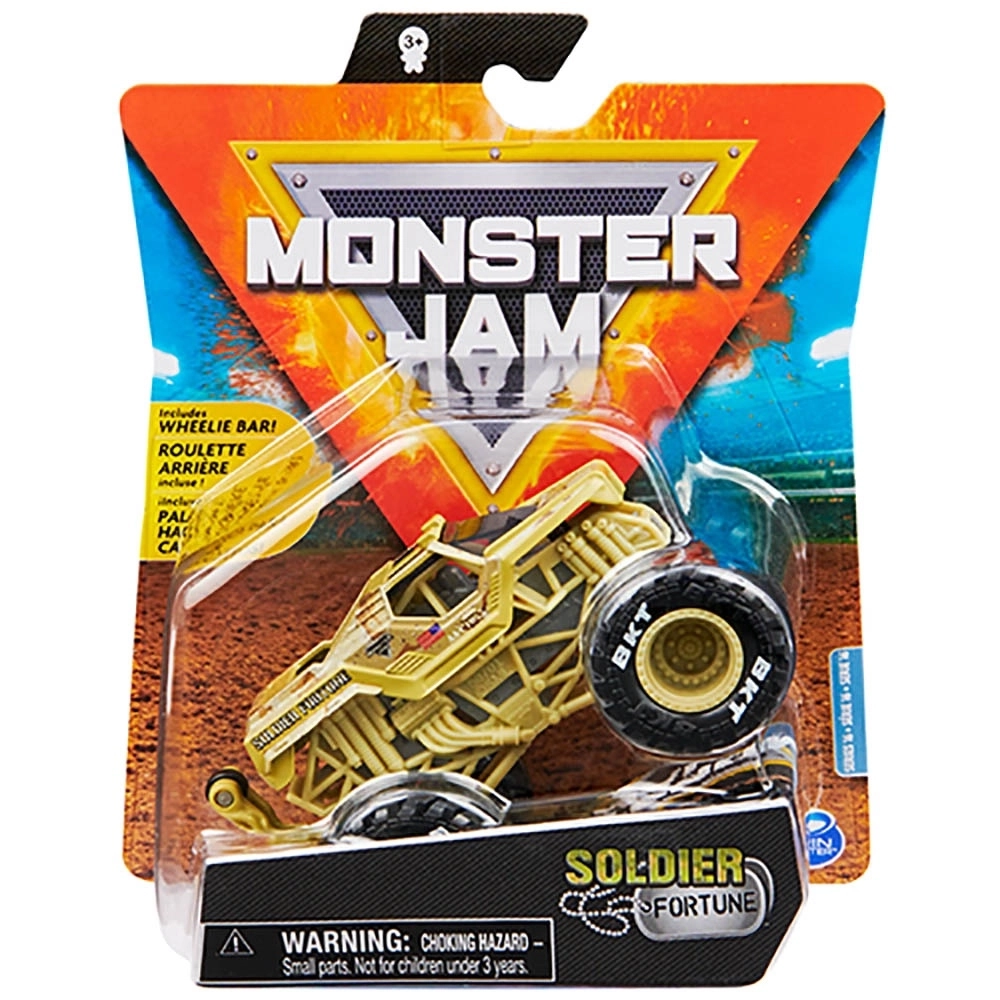 Monster Jam 1:64 Die Cast Truck Solider Fortune Ref2745 Sunny