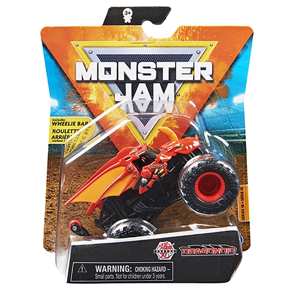 Monster Jam 1:64 Die Cast Truck Bakugan Af Ref2752 Sunny